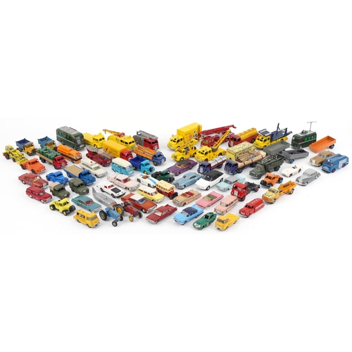 1691 - Large collection of vintage and later Dinky and Corgi diecast vehicles including Turntable Fire Esca... 