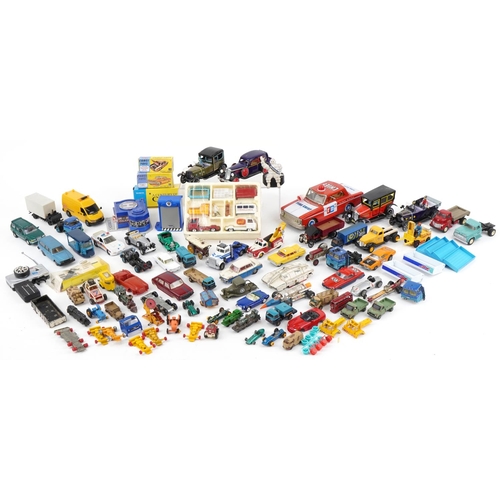 1623 - Large collection of vintage and later collector's vehicles, predominantly diecast and tinplate, incl... 