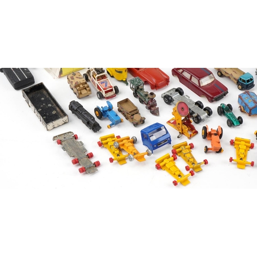 1623 - Large collection of vintage and later collector's vehicles, predominantly diecast and tinplate, incl... 