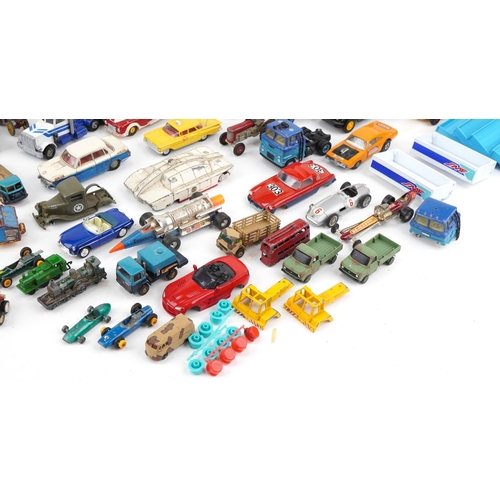 1623 - Large collection of vintage and later collector's vehicles, predominantly diecast and tinplate, incl... 