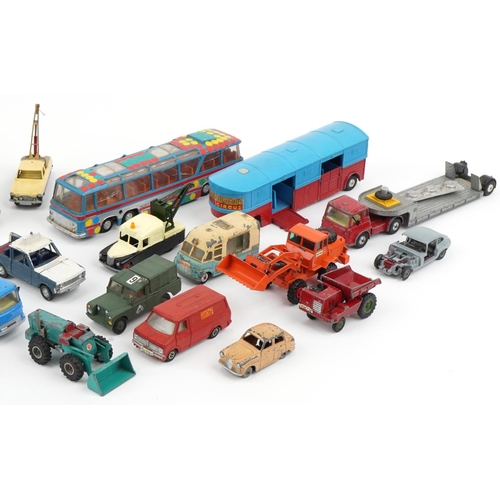 1660 - Vintage and later diecast vehicles including Corgi Major, Racing Car Transporter, Dinky AEC Monarch ... 