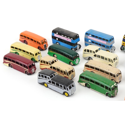 1689 - Collection of vintage and later Dinky coaches and buses