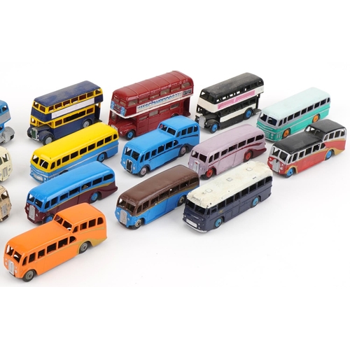 1689 - Collection of vintage and later Dinky coaches and buses