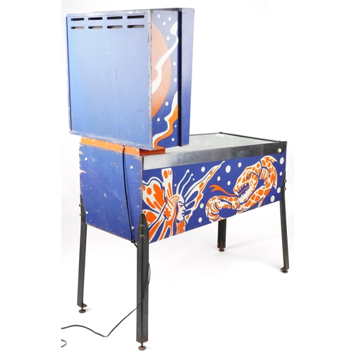 1494 - Vintage Magic pinball machine by Stern, 181cm H x 77cm W x 135cm D