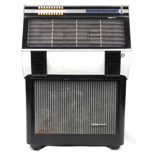 1227 - Seeburg 1960s/70s 45rpm juke box, 112cm H x 80cm W x 60cm D