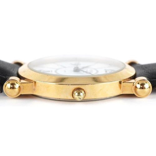 2710 - Yema, gentlemen's quartz wristwatch having subsidiary dial with Arabic numerals and date aperture, h... 