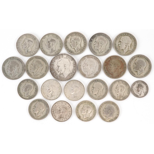 620A - British and New Zealand coinage including half crowns and florins, 240g