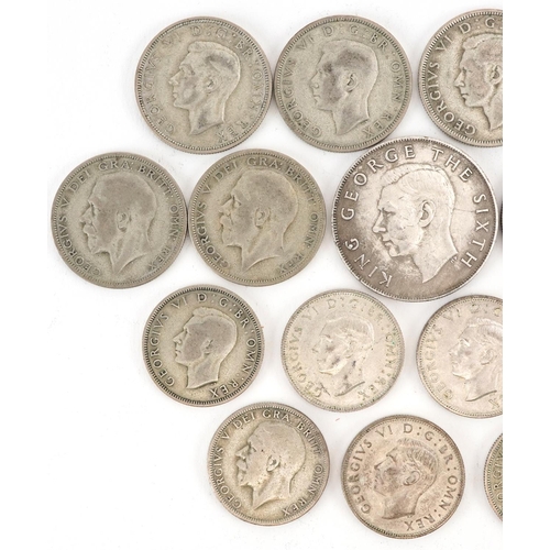 620A - British and New Zealand coinage including half crowns and florins, 240g