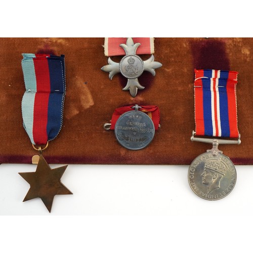 1714 - British military World War I medals awarded to Brigadier Herbert Climpson  including Long and Faith ... 