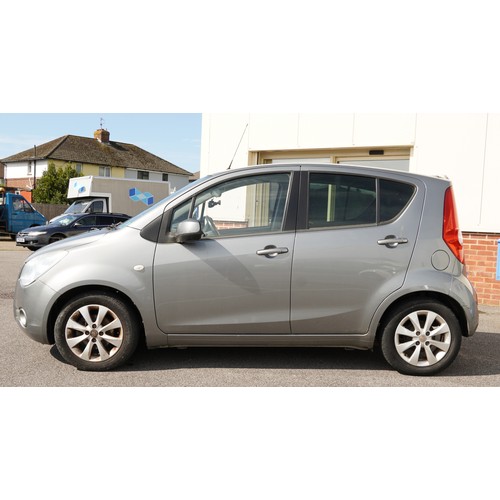 1002 - 2013 manual Vauxhall Agila, 1.2 liter petrol, five door hatchback, Reg GX63 VFA, 63458 miles, MOT 05... 