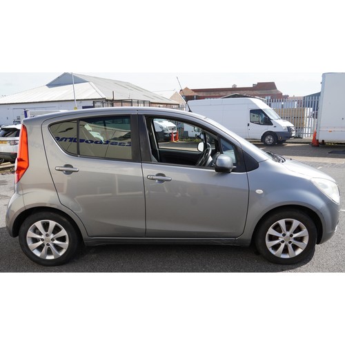 1002 - 2013 manual Vauxhall Agila, 1.2 liter petrol, five door hatchback, Reg GX63 VFA, 63458 miles, MOT 05... 