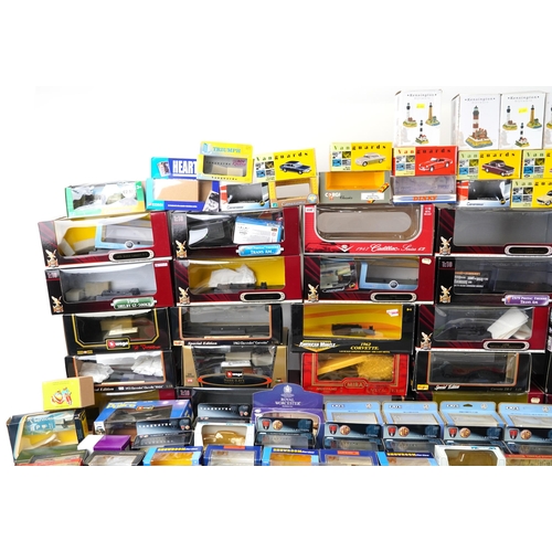 1704 - Extensive collection of model collector's vehicle boxes