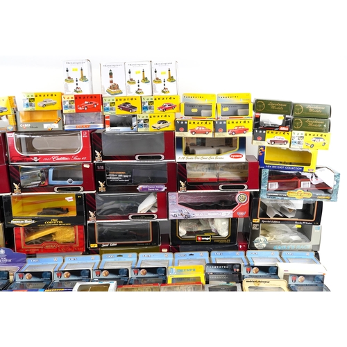 1704 - Extensive collection of model collector's vehicle boxes