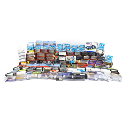 1708 - Extensive collection of model collector's vehicle boxes