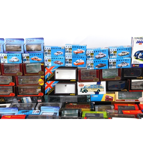 1708 - Extensive collection of model collector's vehicle boxes