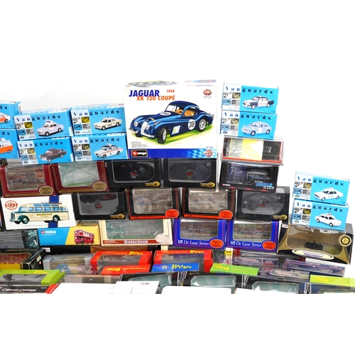 1708 - Extensive collection of model collector's vehicle boxes