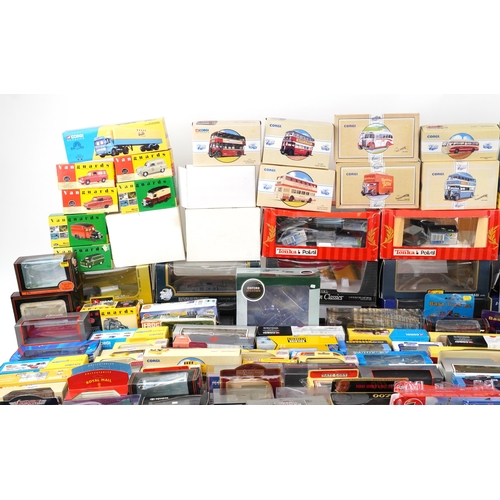 1709 - Extensive collection of model collector's vehicle boxes