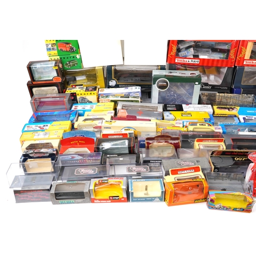 1709 - Extensive collection of model collector's vehicle boxes