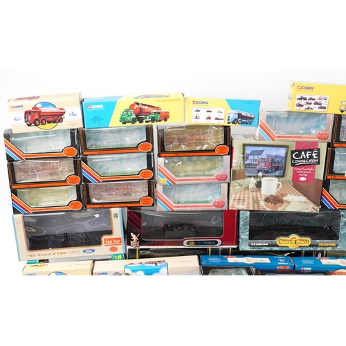 1710 - Extensive collection of model collector's vehicle boxes