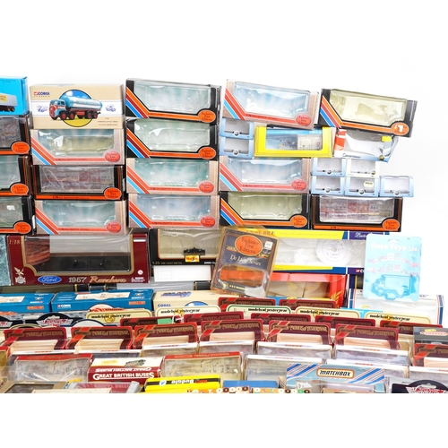 1710 - Extensive collection of model collector's vehicle boxes