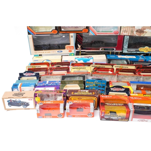 1710 - Extensive collection of model collector's vehicle boxes