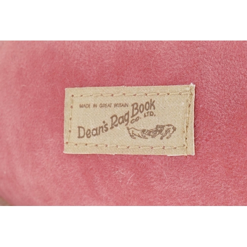 607 - Deans Rag Book 1903-2003 Centenary Year Bear with certificate - Raspberry Sorbet, limited edition 60... 