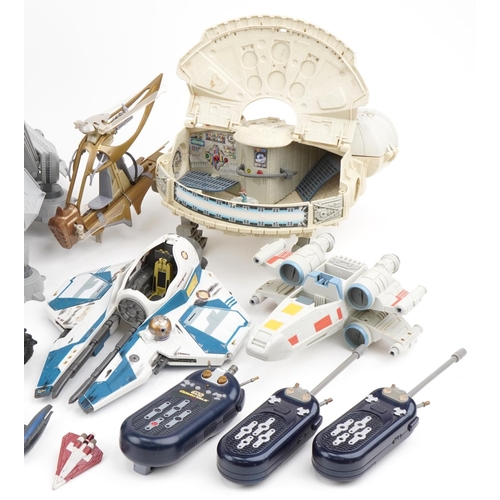 572 - Star Wars collectables including 2008 AT-AT by LFL and Trooper Helmet by Hasbro, the largest 52cm in... 