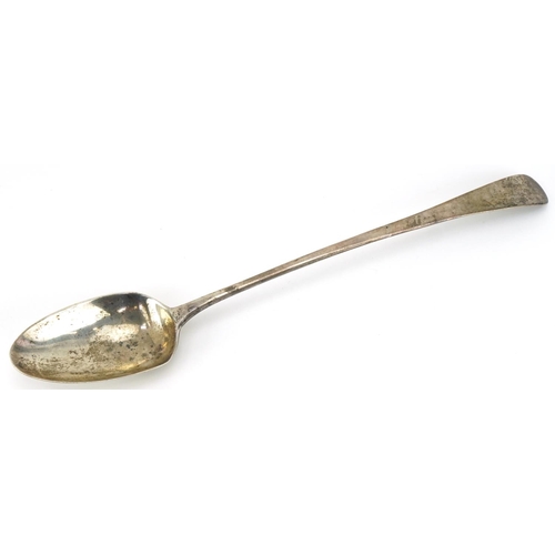 2436 - Thomas Northcote, George III silver basting spoon, London 1790, 83.0g