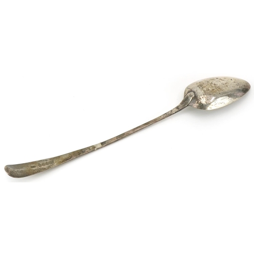 2436 - Thomas Northcote, George III silver basting spoon, London 1790, 83.0g