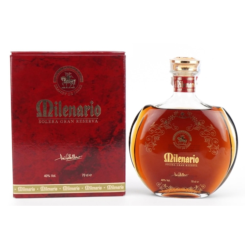 372 - Bottle of Milenario Gran Reserva brandy with box