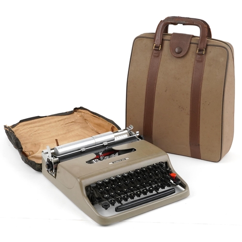 Vintage Olivetti Lettera 22 portable typewriter