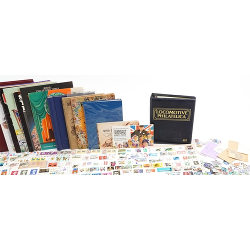 1357 - Large collection of British and world stamps and first day covers, some arranged in albums and stock... 