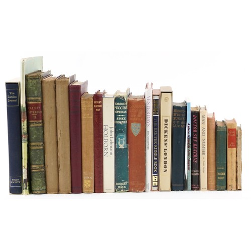 725 - Collection of travel books including Highways & Byways Sussex, Folio Society The London Journal, Hol... 