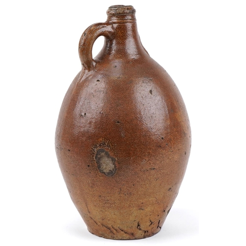 191 - Large antique stoneware Bellarmine jug, 40cm high