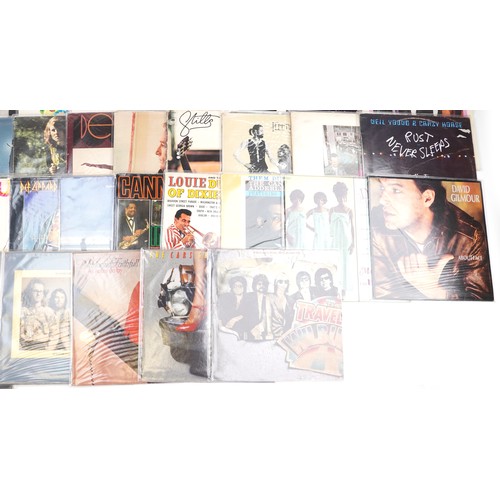 525 - Vinyl LP records including Pink Floyd, Elton John, John Lennon, The Rolling Stones, David Bowie, Dir... 