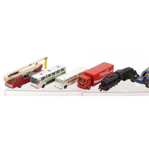 563 - Large collection of vintage and later collector's vehicles, predominantly diecast and Scalextric and... 