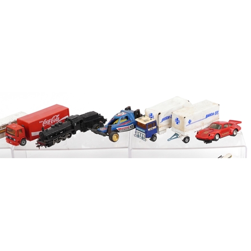 563 - Large collection of vintage and later collector's vehicles, predominantly diecast and Scalextric and... 