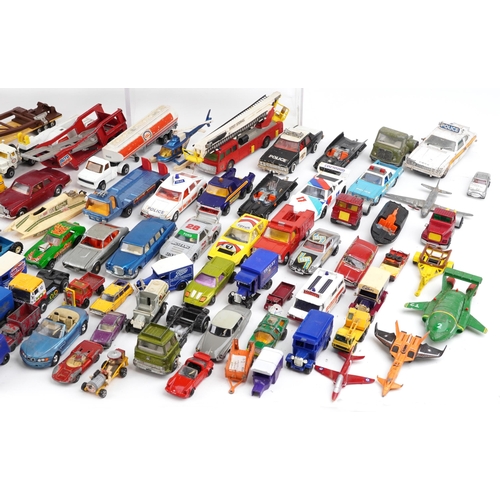 563 - Large collection of vintage and later collector's vehicles, predominantly diecast and Scalextric and... 