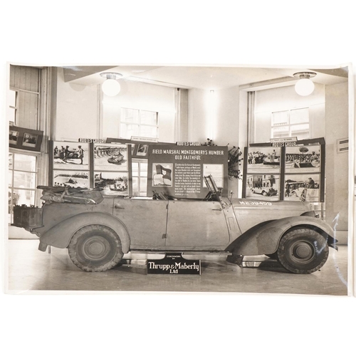 1471 - Donald Campbell and Blue Bird, Press release photograph for the First Test July 8th 1960 along with ... 