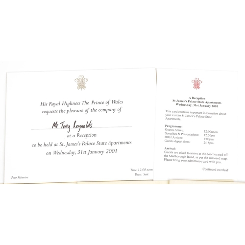 1325 - Royal memorabilia Christmas cards sent by King Charles III to The Disability Partnership and a St Ja... 