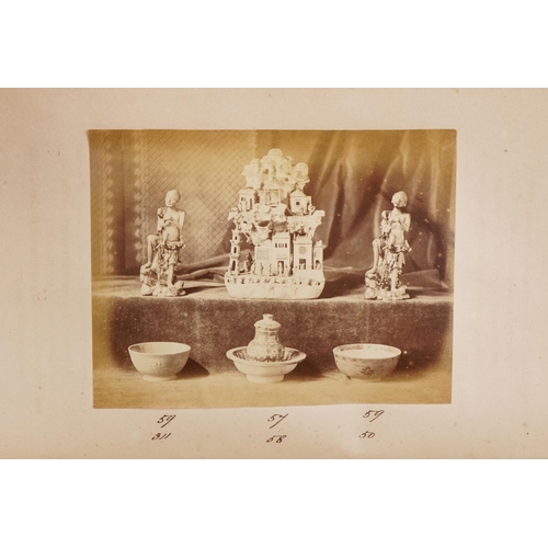 1369 - The Collection of Pottery & Porcelain of The Reverend R W Sibthorpe of Nottingham 1874 with photogra... 