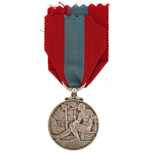 1503 - Military World War I King's medal awarded to William Nelson Burridge