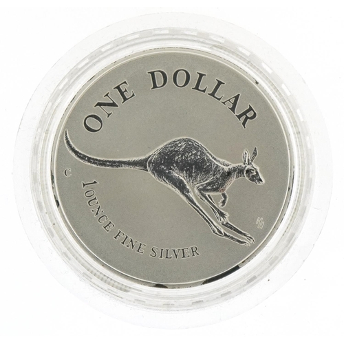 1268 - Australian one ounce fine silver one dollar