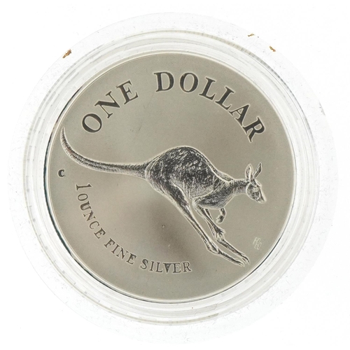 1269 - Australian one ounce fine silver dollar dated 1994