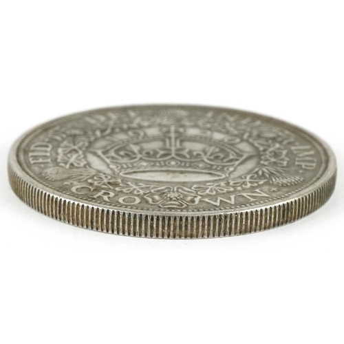 1224 - George V 1929 silver crown