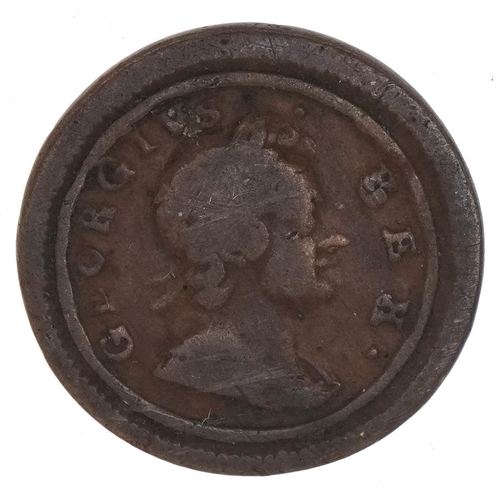 1245 - George I 1722 farthing