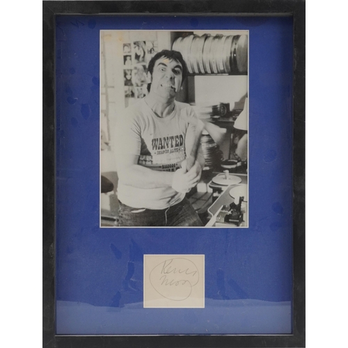 504 - The Who, three signed photograph displays, each framed, the largest overall 54cm wide