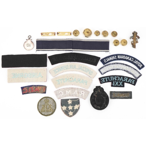 1521 - British military interest badges, pips and armbands