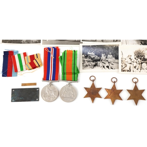 1507 - Military interest World War II medals awarded to Staff SGJ Donald Ryden TURNBULL including Italy Sta... 