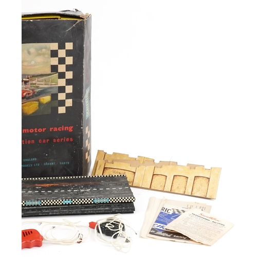 591 - Vintage Scalextric by Tri-ang model motor racing set model CM3